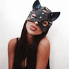 Cat Woman Leather Fancy Face Mask