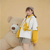 Cute Bear Hoodie With Pouch